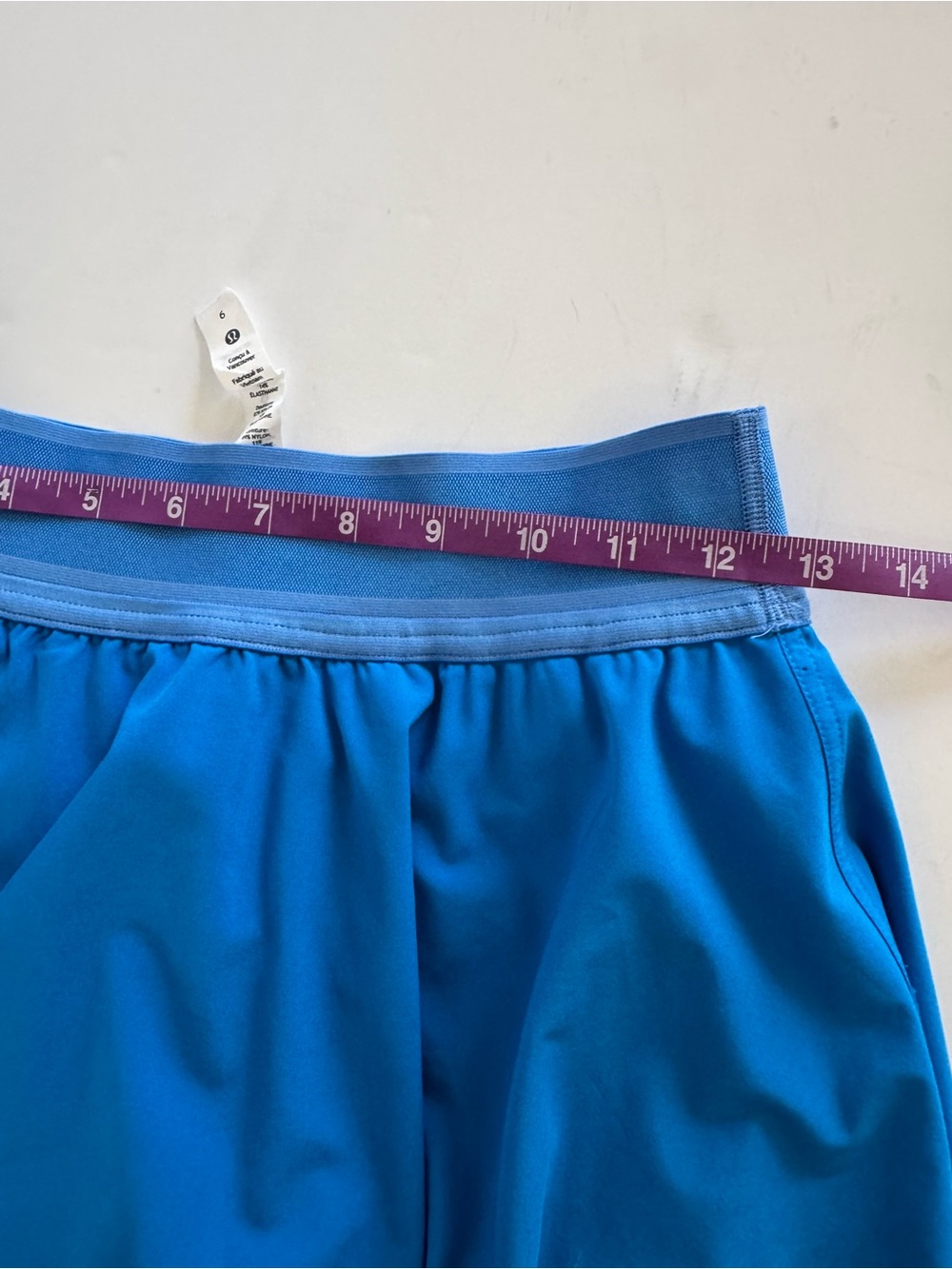 Lululemon Pace Rival Blue Athletic Tennis Golf Pickleball Skort Size 6 - Picture 7 of 8